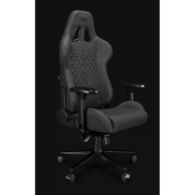 Yumisu 2050 Material Γκρι/Μαύρο Καρέκλα gaming