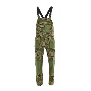 Snickers Workwear 3212 Φόρμα εργασίας King Camo / Μαύρο XXL