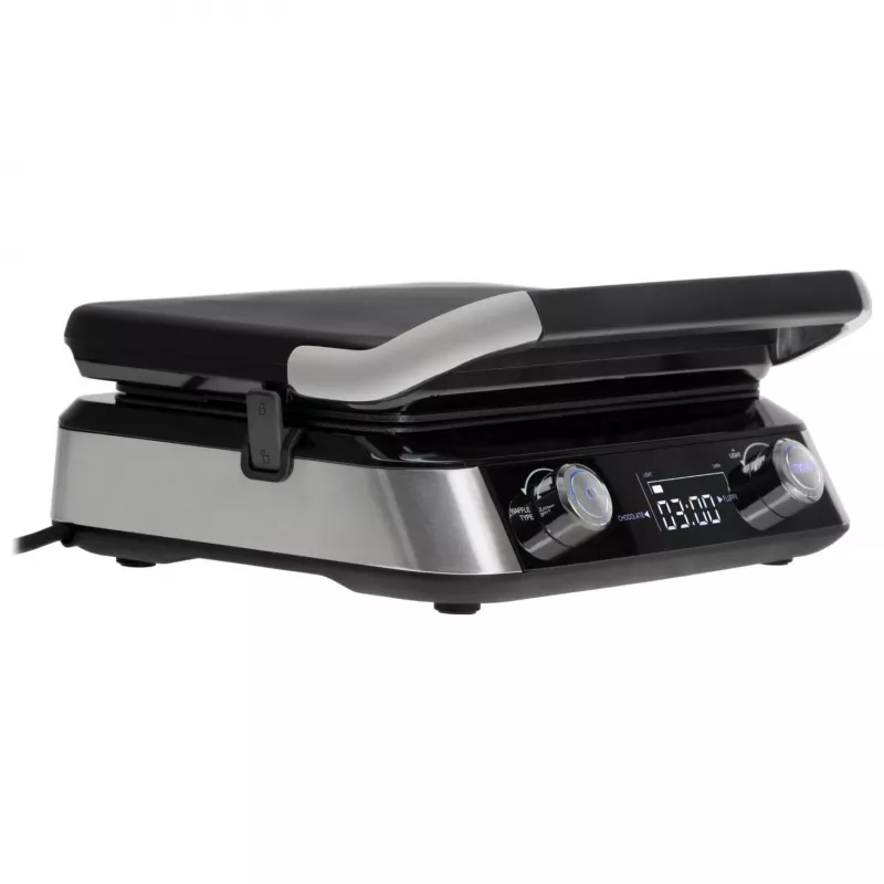 Adler AD 3084 βάφλα, 2400 W, μαύρο/ασημί