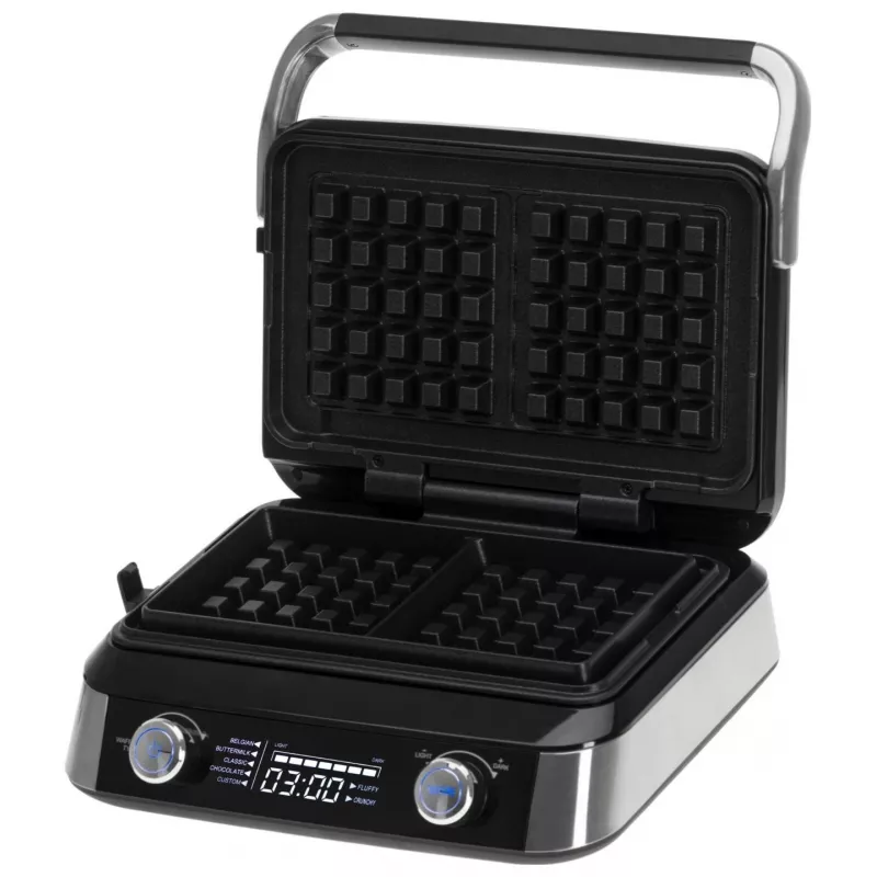 Adler AD 3084 βάφλα, 2400 W, μαύρο/ασημί