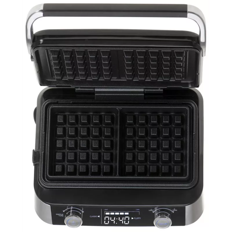 Adler AD 3084 βάφλα, 2400 W, μαύρο/ασημί