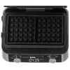 Adler AD 3084 βάφλα, 2400 W, μαύρο/ασημί