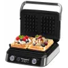 Adler AD 3084 βάφλα, 2400 W, μαύρο/ασημί