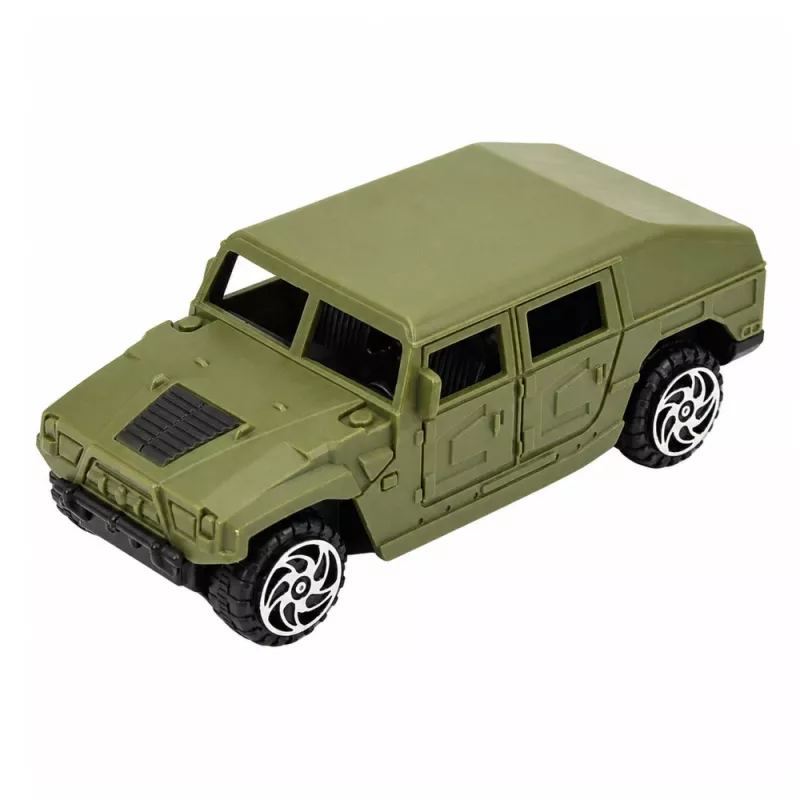LEAN TOYS στρατιωτικό σετ στρατιώτες τανκ όχημα όπλο 13 τεμ.