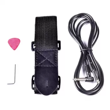 NN EG SET RED σετ ηλεκτρικής κιθάρας με ενισχυτή 10W, μαγνήτες HSS, gigbag, κουρδιστήρι, λουρί, καλώδιο, πένες – κόκκινο