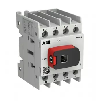 ABB OTOT40G1-4BSN2Plus 40A 4πολικός διακόπτης φορτίου, πλαίσιο G1, τοποθέτηση δαπέδου