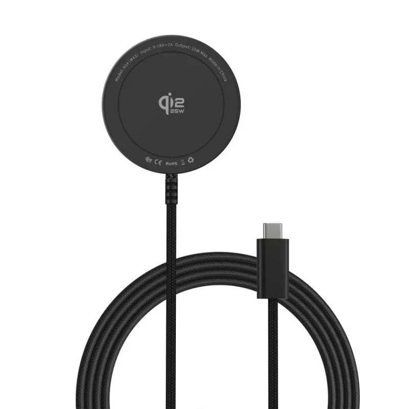 TECH-PROTECT A54 Μαγνητικός MagSafe ασύρματος φορτιστής 25W Qi2.2 Μαύρο