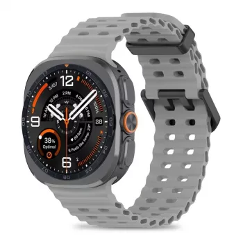Tech-Protect Iconband Pro Σιλικονούχο βραχιόλι για Samsung Galaxy Watch Ultra 1/2 47mm Γκρι