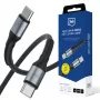 3mk Hyper Cable N-SERIES USB-C σε USB-C 1m 100W μαύρο