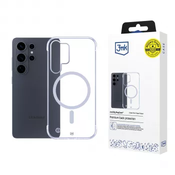3MK Just20g MagCase για Samsung Galaxy S26 Ultra - διαφανής θήκη πλάτης MagSafe