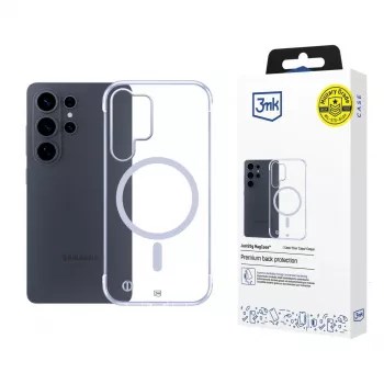 3MK Just20g MagCase για Samsung Galaxy S26 Ultra - διαφανής θήκη πλάτης MagSafe