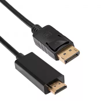 AKYGA AK-AV-05 Καλώδιο DisplayPort σε HDMI 1,8 m Μαύρο