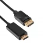 AKYGA AK-AV-05 Καλώδιο DisplayPort σε HDMI 1,8 m Μαύρο