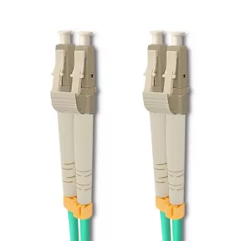 Qoltec LC/UPC σε LC/UPC 2,0 m Τιρκουάζ OM3 Πολύτροπο Duplex Καλώδιο Patch Οπτικής Ίνας
