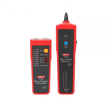 UNI-T UT682 Ανιχνευτής Καλωδίων και Ελεγκτής Καλωδίων Δικτύου με Υποστήριξη RJ45/RJ11