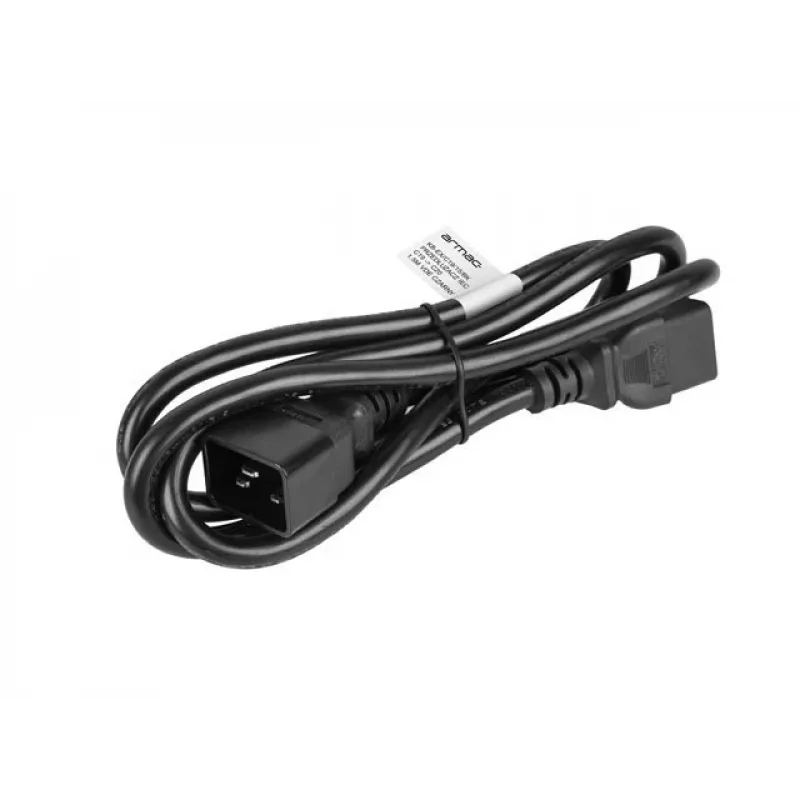 ARMAC KB-EX/C19/15/BK καλώδιο τροφοδοσίας IEC C19 σε C20 1,5m VDE μαύρο