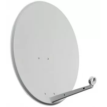 CORAB AS-80-PRO offset δορυφορικό πιάτο 80 cm γαλβανισμένος χάλυβας ανοιχτό γκρι