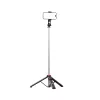 WOZINSKY WC1Y3S τρίποδο selfie stick 1,3 m με βάση κινητού - μαύρο