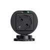 HURTEL V2L-Adapter Type 2 σε Schuko 3500W με Ένδειξη Ισχύος και Θήκη - Μαύρο