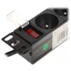 DELTA PD-4/R10/R Πολύπριζο 4 θέσεων με καλώδιο 10m, κόκκινο