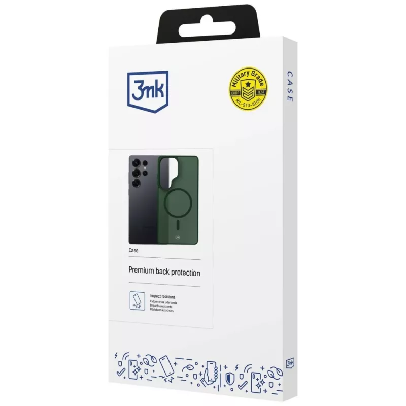 3MK Smoke MagCase για Samsung Galaxy S25 Ultra - Πράσινο