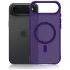 3MK Smoke MagCase Μωβ για Apple iPhone 15 Pro Max – Διαφανές κάλυμμα πλάτης MagSafe