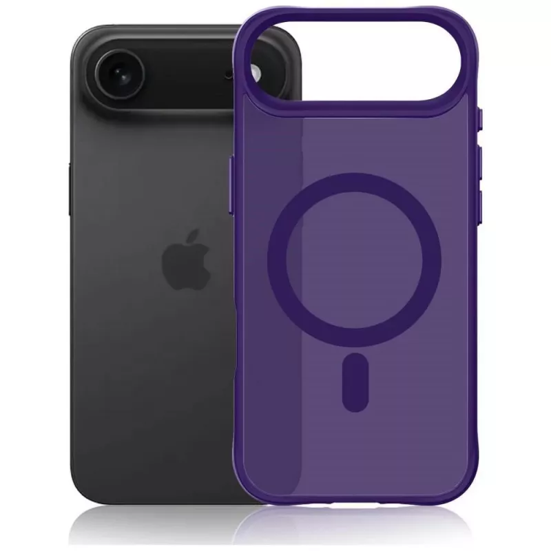 3MK Smoke MagCase Μωβ για Apple iPhone 15 Pro Max – Διαφανές κάλυμμα πλάτης MagSafe