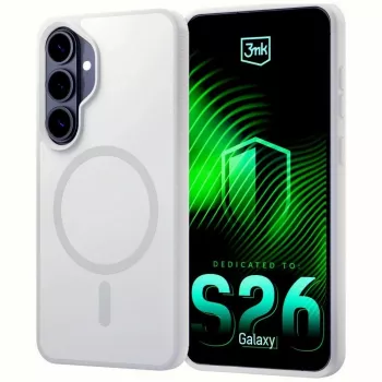 3MK Smoke MagCase για Samsung Galaxy S26 - Λευκό