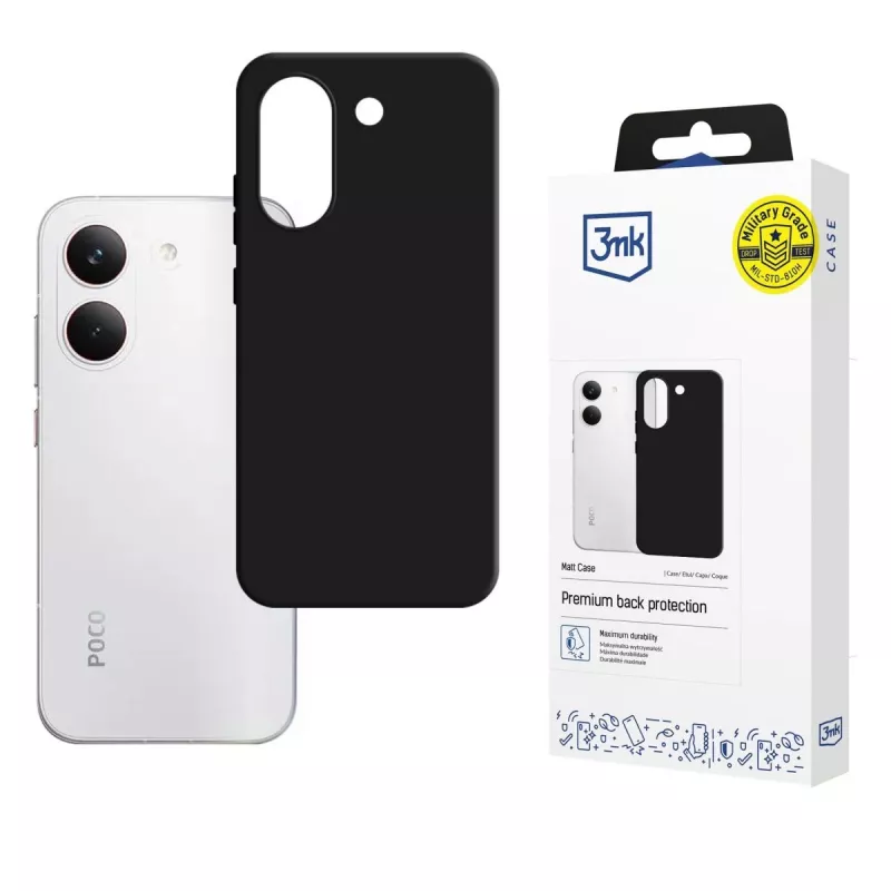 3mk Matt Case για POCO X8 Pro - Μαύρο