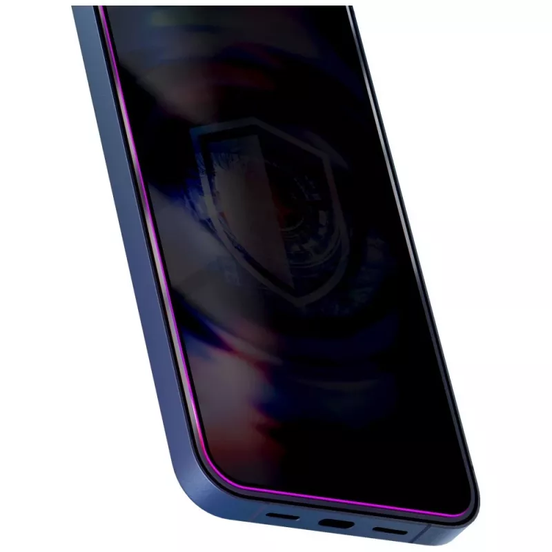 3MK HardGlass MaxPrivacy Privacy Screen Protector με εφαρμογέα για Apple iPhone 14 Pro – Μαύρο