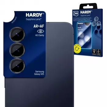 3MK PROTECTION Samsung Galaxy S25 - 3mk Hardy Σαπφείρου φακός