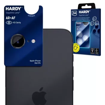 3MK PROTECTION Apple iPhone 16E/17E - 3mk Hardy Σαπφείρου φακός