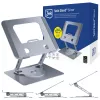 3mk Solid Stand - Ασημί βάση στήριξης τηλεφώνου και tablet