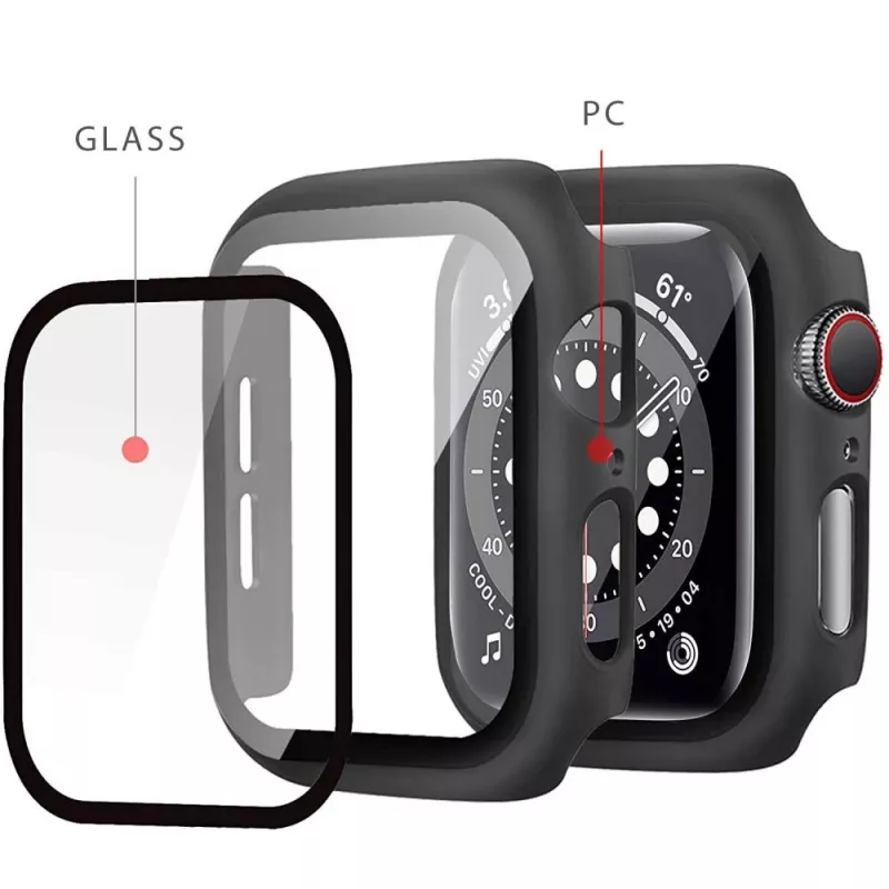 Tech-Protect Defense360 Θήκη για Apple Watch 4/5/6/SE/1/2/3 (40mm) Μαύρο