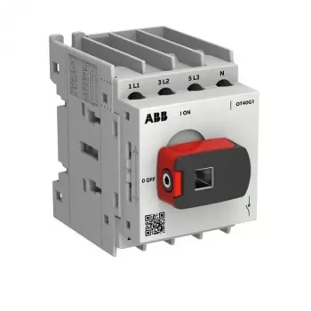 ABB OTOT40G1-4MSN2Plus Διακόπτης φορτίου, 40 A, μέγεθος G1, 4-πολικός