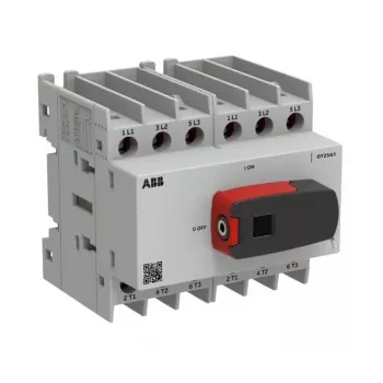 ABB OT Plus OT25G1-6BS25 A Διακόπτης φορτίου, Frame G1, 6-πολικός, με λαβή