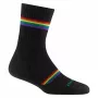 Darn Tough Γυναικείες Prism Micro Crew Lightweight Cushion Κάλτσες - Μαύρο