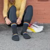 Darn Tough Γυναικείες Prism Micro Crew Lightweight Cushion Κάλτσες - Μαύρο