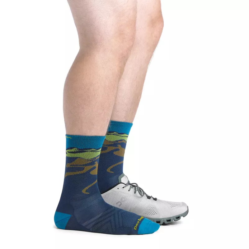 Darn Tough Ridge Runner Micro Crew Ultra-Light Αθλητικές κάλτσες - Midnight