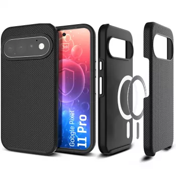3mk Hardy Shockproof MagCase για Google Pixel 11 Pro, Διαφανές