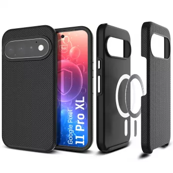 3mk Hardy Shockproof MagCase για Google Pixel 11 Pro XL - Διαφανές