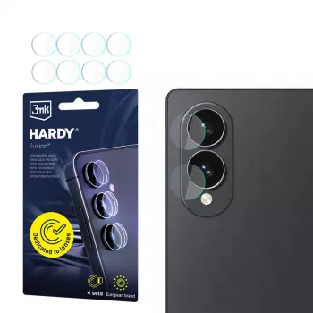3MK Hardy Fusion προστασία φακού για Samsung Galaxy Z Fold 8 – υβριδικό γυαλί 9H προστασίας φακού κάμερας (Διαφανές)
