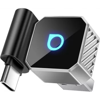 Ασύρματος αντάπτορας CarPlay / Android Auto Ottocast Mini Pot CP88-T3, ασημί (CP88-T3)
