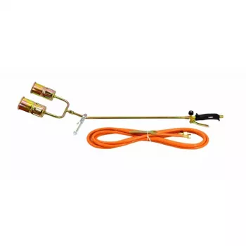 AWTOOLS AW13855 Καυστήρας αερίου – Ανάφλεξη Piezo, καυστήρας βουτανίου για συγκόλληση και σκληρή συγκόλληση, 1300°C, EN417