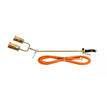 AWTOOLS AW13855 Καυστήρας αερίου – Ανάφλεξη Piezo, καυστήρας βουτανίου για συγκόλληση και σκληρή συγκόλληση, 1300°C, EN417