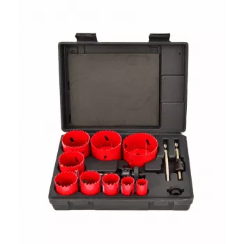 AWTOOLS Σετ ποτηροτρύπανα Bimetal 19-64 mm, 13 τεμ. με 2 υποδοχές και βαλίτσα