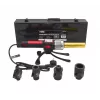 AWTOOLS 1200W συσκευή συγκόλλησης με υποδοχή για σωλήνες PVC PP PE PB PPR, 16-32mm, 4 ζεύγη ακροφυσίων, ρυθμιζόμενος θερμοστάτης, μεταλλικό κουτί