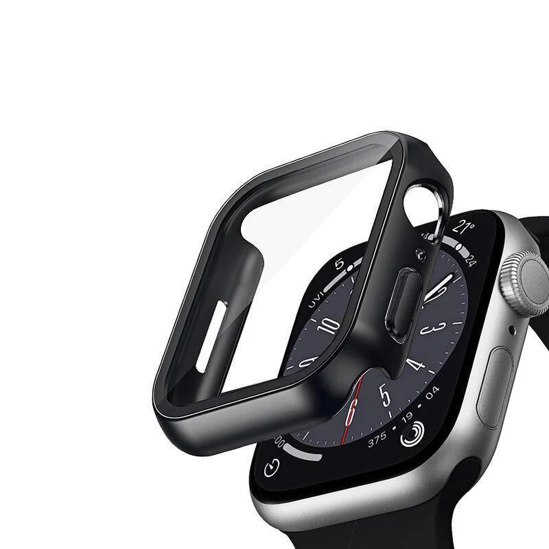 Crong Hybrid Watch Case για Apple Watch 44mm (Μαύρο)