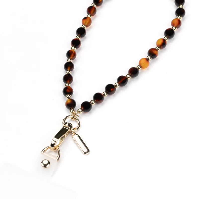 Crong Phone Charm Lanyard - Σχέδιο χελώνας με χάντρες