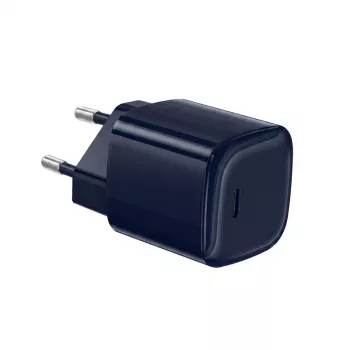 Crong NEO GaN 40W USB-C PD 3.2 Φορτιστής τοίχου με AVS - Μπλε ναυτικό